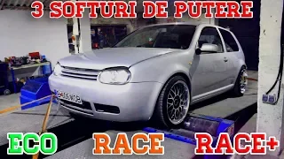 AM PUS 3 SOFTURI DE PUTERE PE GOLF! ECO / RACE / RACE+