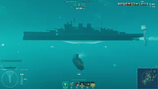World of Warships: U-69 Omg i almost died