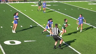 Holmdel vs Pinelands Girls Flag Football 2021