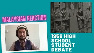 MALAYSIAN REACTION | 1956 High School Student Debate- Developing nations & colonialism