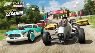 Forza Horizon 4 Hot Wheels Legends Car Pack Trailer