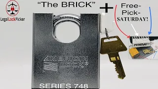 American 748 "BRICK" lock picked+ 24hr giveaway