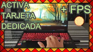 ACER NITRO 5 💻 ACTIVA, OPTIMIZA ⚡ TARJETA GRAFICA INTEGRADA 🔥 RTX 3060 para OBTENER el MAXIMO DE FPS