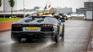 Lamborghini Aventador LP700-4 Roadster w/ Akrapovic Exhaust - LOUD Revs & Accelerations !