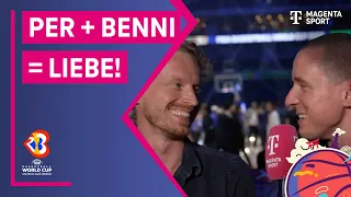 Per Günther und Benni Zander | FIBA Basketball-WM 2023 | MAGENTA SPORT