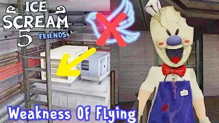 What Is The Weakness Of Flying Glitch In Ice Scream 5?