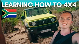 Learning how to 4X4 in the Suzuki Jimny 2022