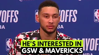 Ben Simmons reportedly wants to play for Golden State Warriors or Dallas Mavericks (NBA trade news)