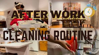 AFTER WORK SPEED CLEAN WITH ME | RELAXING DAILY CLEANING ROUTINE | CLEANING MOTIVATION