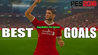 PES 2018 - BEST GOALS COMPILATION - 1080p/60fps PC