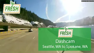 Dashcam Seattle, WA to Spokane, WA
