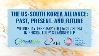 The US-South Korea Alliance: Past, Present, and Future