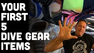 First 5 Pieces Of Dive Gear For New Divers To Buy