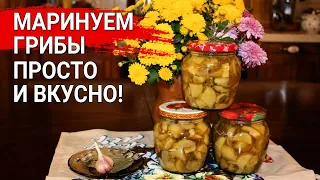 Маринуем грибы - просто и вкусно!