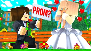 I ASKED MY CRUSH TO PROM! Fame High FINALE EP16 (Minecraft Roleplay)