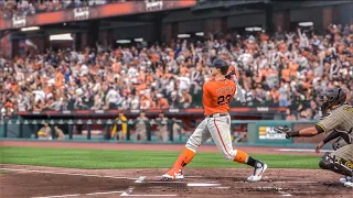 San Francisco Giants vs San Diego Padres 6/21/2023 MLB The Show 23 Gameplay