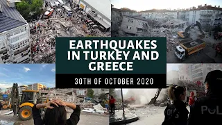 Катаклизмы за день 30 октября! Землетрясения в Турции и Греции вызвали разрушения и цунами! Turkey
