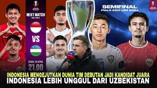 🔴SEMI FINAL INDONESIA VS UZBEKISTAN! GEMPARKAN SE ASIA INDONESIA JADI CALON JUARA AFC