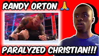 RANDY ORTON PARALYZED CHRISTIAN ON RAW!!! | Reaction (WWE Raw 6/15/20)