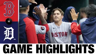 Red Sox vs. Tigers Game Highlights 4/13/22 | MLB Highlights