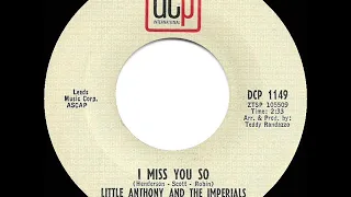 1965 HITS ARCHIVE: I Miss You So - Little Anthony & The Imperials