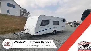 Einweisung zum Wohnwagen LMC Vivo 522 K - Winter's Caravan Center