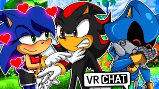 SONICA KISSES SHADOW! Shadow Confronts Sonica! (VR Chat)