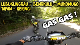 DTRACKER X 250 TOURING KERINCI RUTE BENGKULU - MUKOMUKO - TAPAN - KERINCI