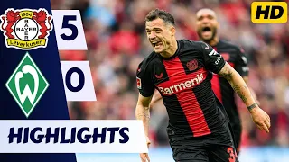 Bayer Leverkusen Vs Werder Bremen (5-0) | Extended Highlights | MD 29 – Bundesliga 2023/24