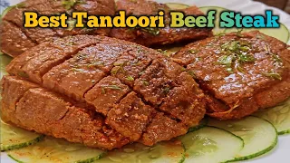 Best Tandoori Steak/Easy to make beef steak🥩/How to make beef steak at home