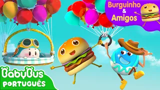 A Festinha do Balão no Céu 🎈 | Burguinho e Amigos | Desenhos Animados | BabyBus Português