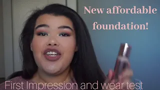 FIRST IMPRESSIONS/WEAR TEST: MAKEUP REVOLUTION CONCEAL AND DEFINE FOUNDATION | BRIANNADAWN