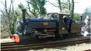 Linda & Merddin Emrys departing Tan y Bwlch 26 March 2011