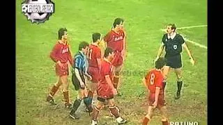 Inter 2 vs Roma 0 Copa UEFA 1991 Mathaus, Brehme, Klinsmann FUTBOL RETRO