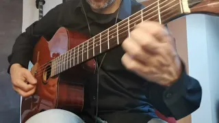 Tchavolo Schmitt - The Sheik of Araby - Guitar Solo Cover - Gypsy Jazz