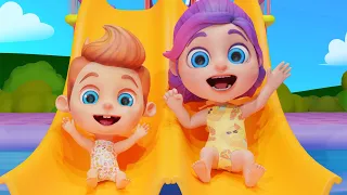 Water Slides Song  + More Nursery Rhymes & Kids Songs