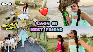 🥰 Gaon ki Girlfriend ke sath gaon ghumne nikle 👧 Girls Gang masti in Bindass Kavya Village