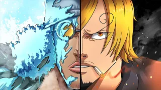 Sanji vs Kuzan: Awakening of BLACK FLAMES!