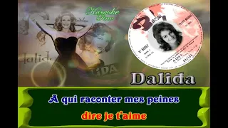 Karaoke Tino - Dalida - A qui