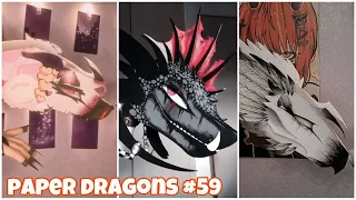 Dragon Puppet TikToks - Paper Dragon TikTok Compilation #59
