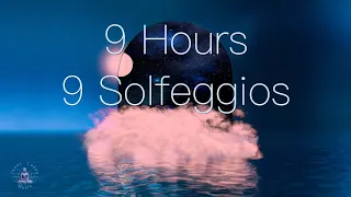 9 Hours Holistic Body & Mind Healing & Aura Cleanse | All 9 Solfeggio Frequencies | Sleep Meditation