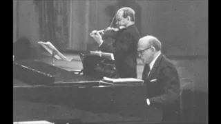 Oistrakh & Richter Recital in Paris, 4.XII.1968