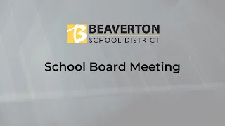 March 19, 2024 School Board Business Meeting