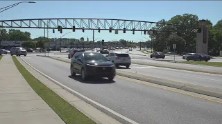 Seldom used traffic pattern coming to North Druid Hills Road near current bridge work