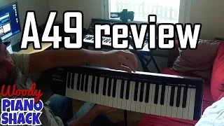 Hands-on Roland A49 midi keyboard controller review