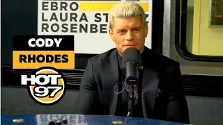 WWE's Cody Rhodes On Wrestlemania, Relationship w/ His Dad, Sami Zayn, + Why The Neck Tattoo?!