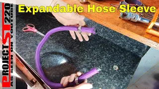 Installing Expandable hose Sleeving Project ST220