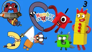 Numberblocks, Alphabet Lore in Algodoo Game