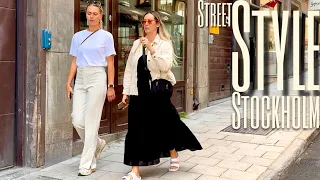 August 2023/ What Are People Wearing in Stockholm/ Summer Street Style/ Street Fashion in Stockholm