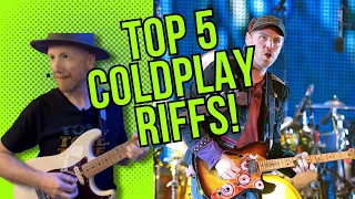 Best Coldplay Guitar Riffs | Top 5 Jonny Buckland Guitar Riffs